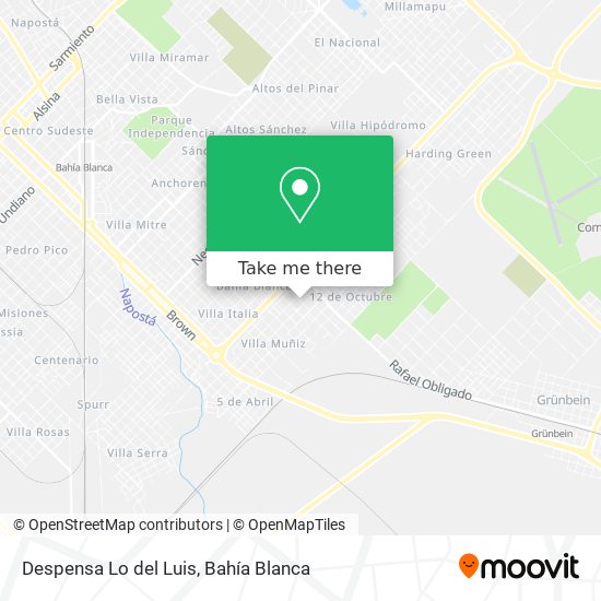 Mapa de Despensa Lo del Luis
