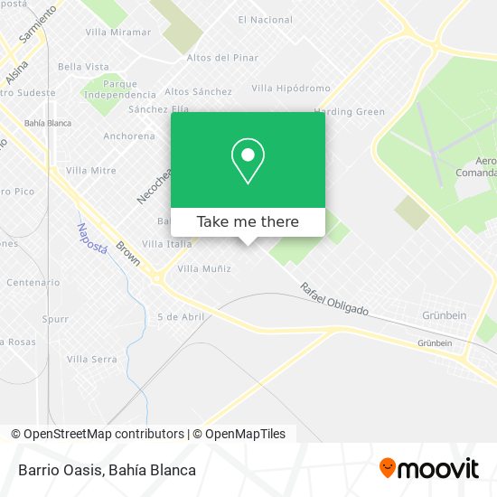 Mapa de Barrio Oasis