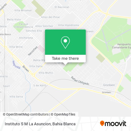 Instituto S M La Asuncion map
