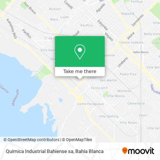 Química Industrial Bahiense sa map