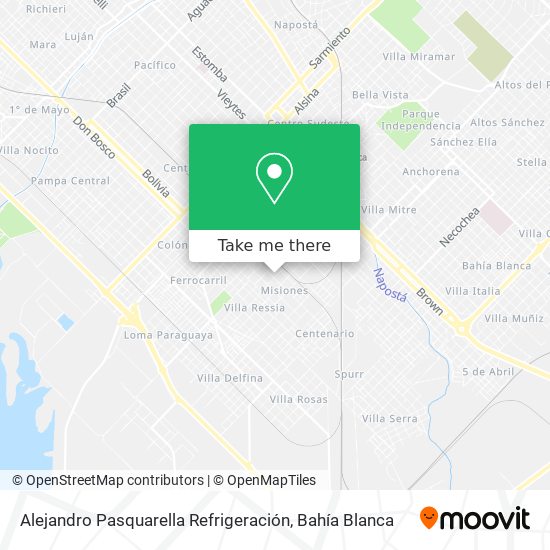 Alejandro Pasquarella Refrigeración map