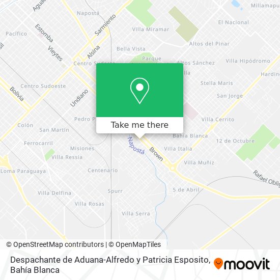 Despachante de Aduana-Alfredo y Patricia Esposito map