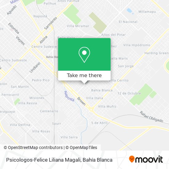 Psicologos-Felice Liliana Magali map