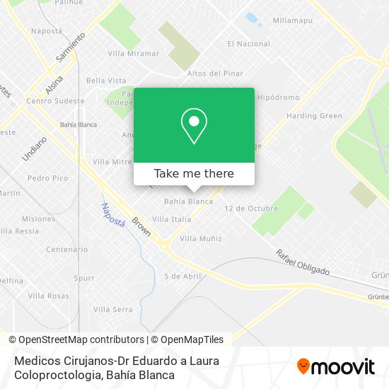 Medicos Cirujanos-Dr Eduardo a Laura Coloproctologia map