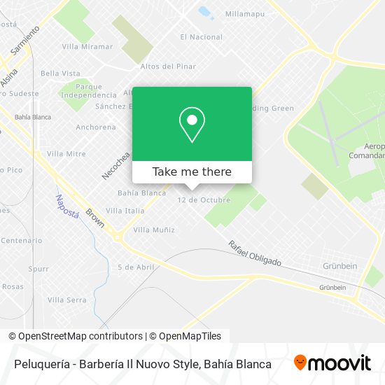Peluquería - Barbería Il Nuovo Style map