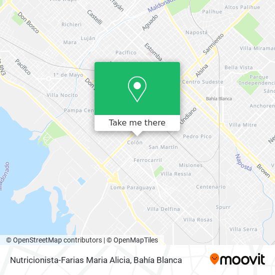 Nutricionista-Farias Maria Alicia map