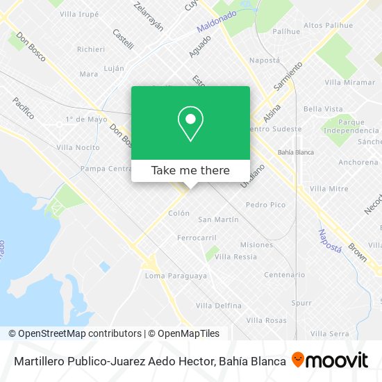 Mapa de Martillero Publico-Juarez Aedo Hector