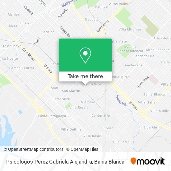 Mapa de Psicologos-Perez Gabriela Alejandra