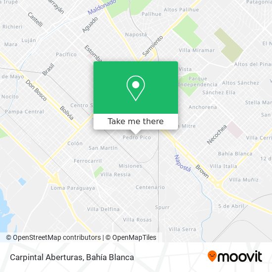 Mapa de Carpintal Aberturas