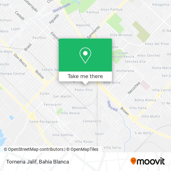 Mapa de Torneria Jalif