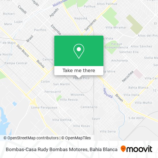 Bombas-Casa Rudy Bombas Motores map