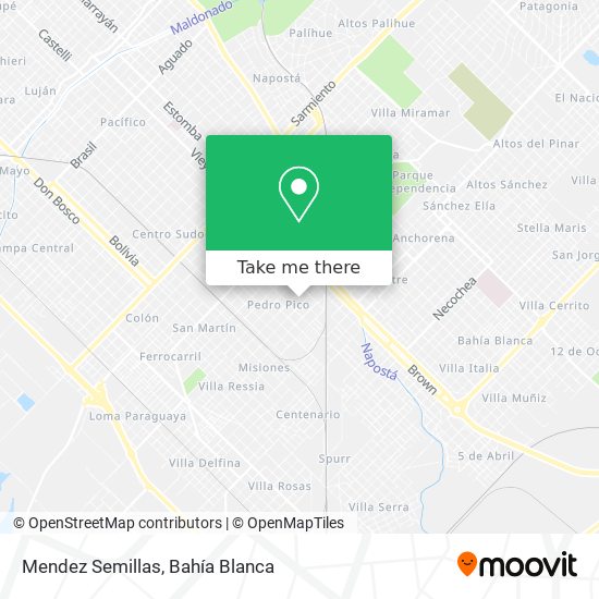 Mapa de Mendez Semillas