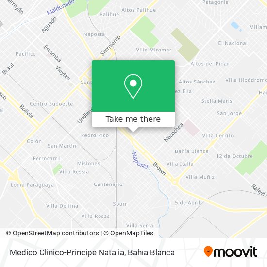 Medico Clinico-Principe Natalia map