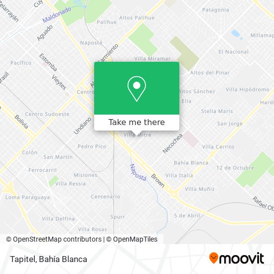 Mapa de Tapitel