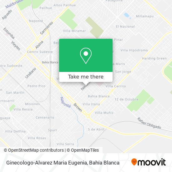Ginecologo-Alvarez Maria Eugenia map