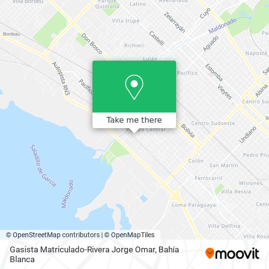 Gasista Matriculado-Rivera Jorge Omar map