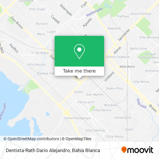 Mapa de Dentista-Rath Dario Alejandro