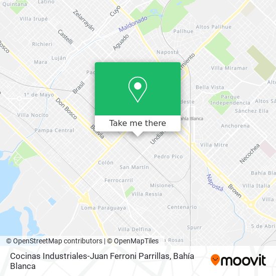 Mapa de Cocinas Industriales-Juan Ferroni Parrillas