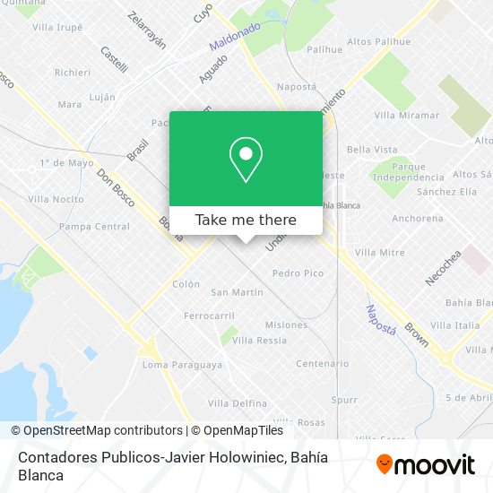 Mapa de Contadores Publicos-Javier Holowiniec