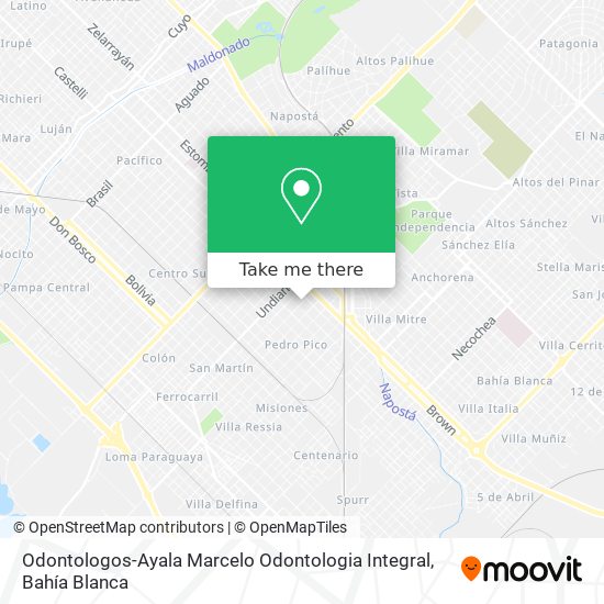 Mapa de Odontologos-Ayala Marcelo Odontologia Integral