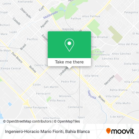 Ingeniero-Horacio Mario Fioriti map