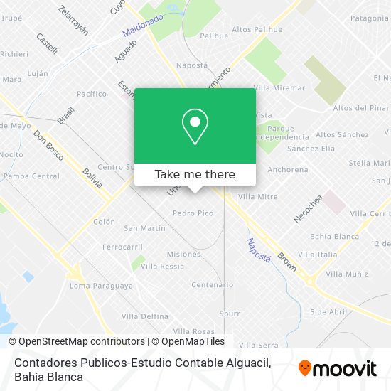 Contadores Publicos-Estudio Contable Alguacil map