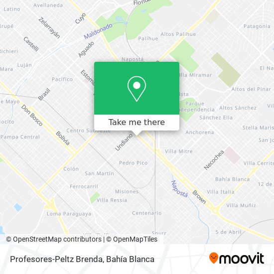 Mapa de Profesores-Peltz Brenda