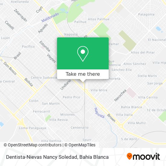 Mapa de Dentista-Nievas Nancy Soledad