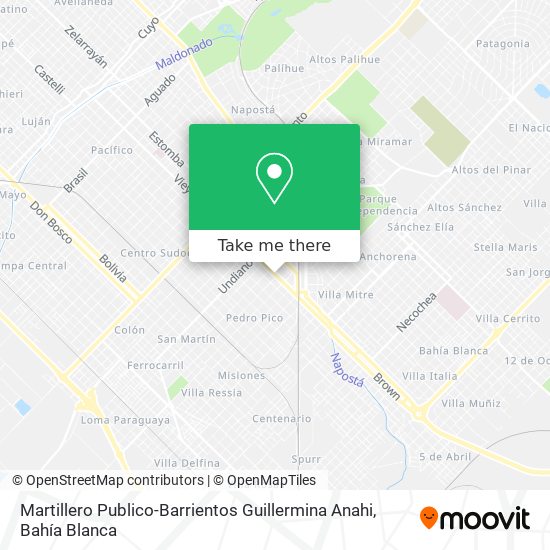 Martillero Publico-Barrientos Guillermina Anahi map