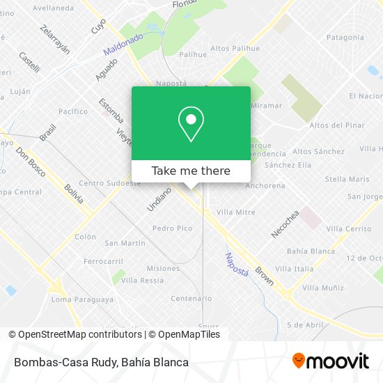 Mapa de Bombas-Casa Rudy