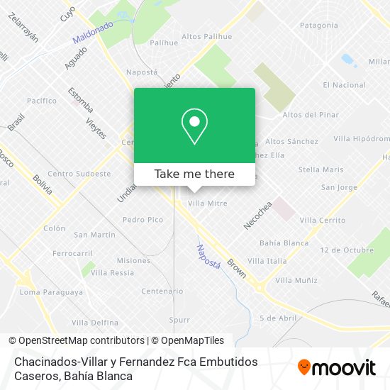 Chacinados-Villar y Fernandez Fca Embutidos Caseros map