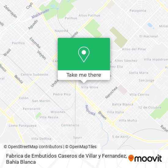 Fabrica de Embutidos Caseros de Villar y Fernandez map