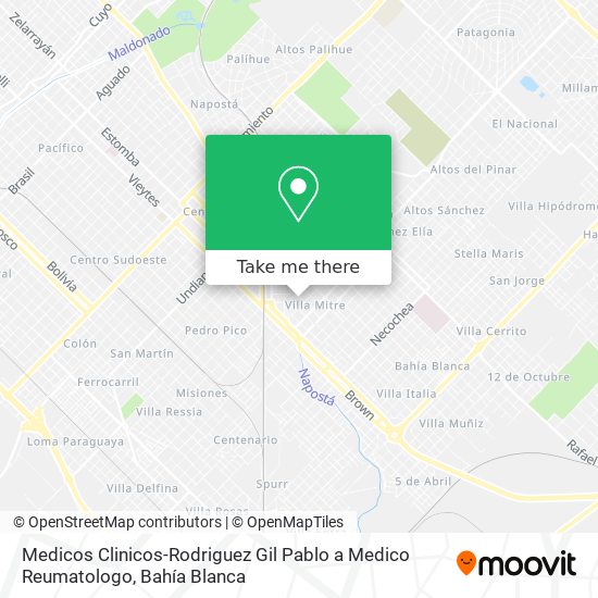 Medicos Clinicos-Rodriguez Gil Pablo a Medico Reumatologo map
