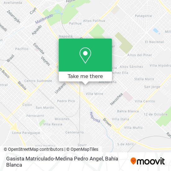 Gasista Matriculado-Medina Pedro Angel map