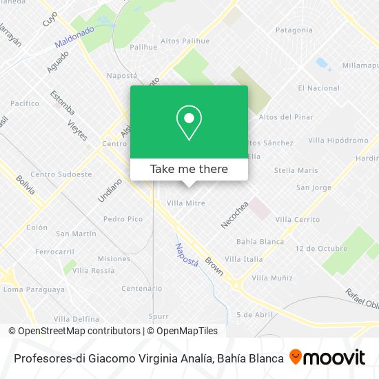 Profesores-di Giacomo Virginia Analía map