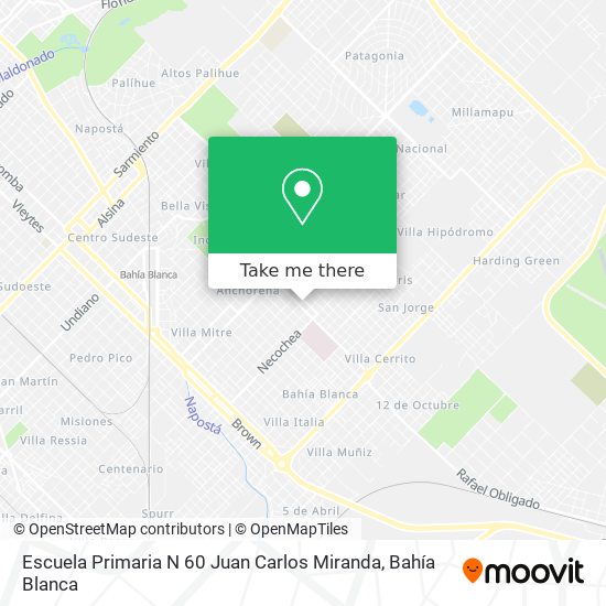 Escuela Primaria N 60 Juan Carlos Miranda map