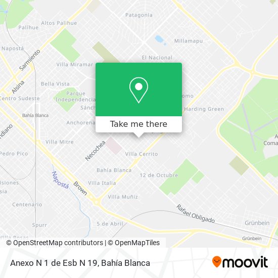 Mapa de Anexo N 1 de Esb N 19