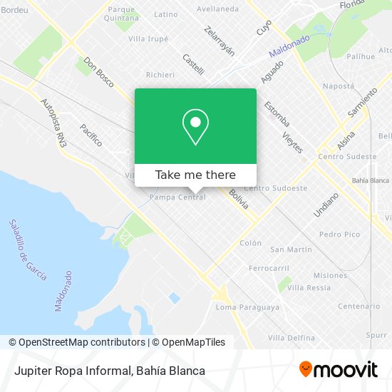Jupiter Ropa Informal map