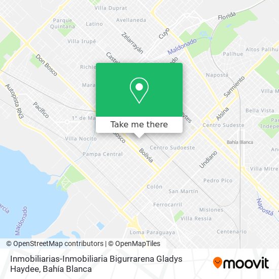 Inmobiliarias-Inmobiliaria Bigurrarena Gladys Haydee map