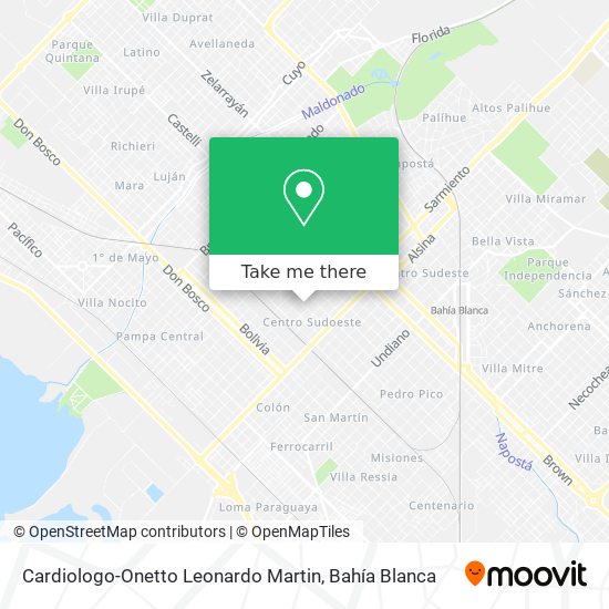 Cardiologo-Onetto Leonardo Martin map
