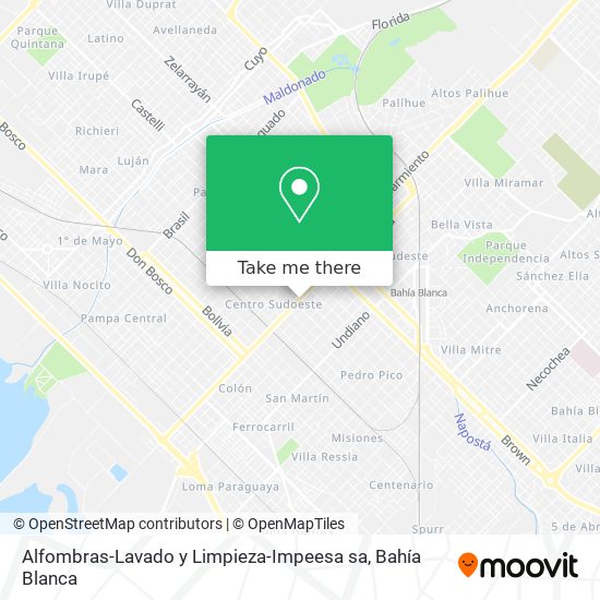 Mapa de Alfombras-Lavado y Limpieza-Impeesa sa