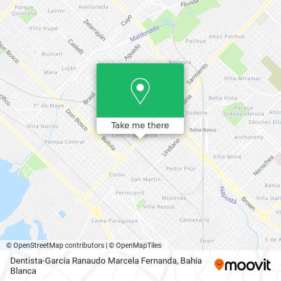Dentista-García Ranaudo Marcela Fernanda map