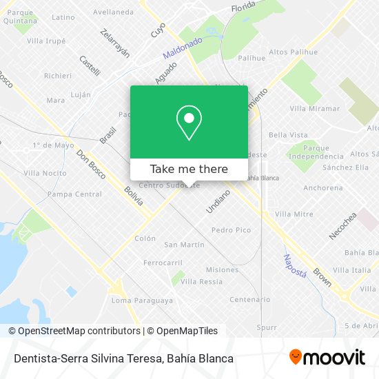 Dentista-Serra Silvina Teresa map