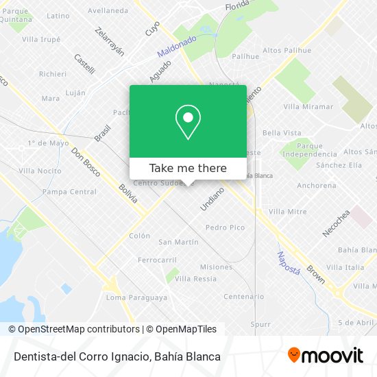 Mapa de Dentista-del Corro Ignacio