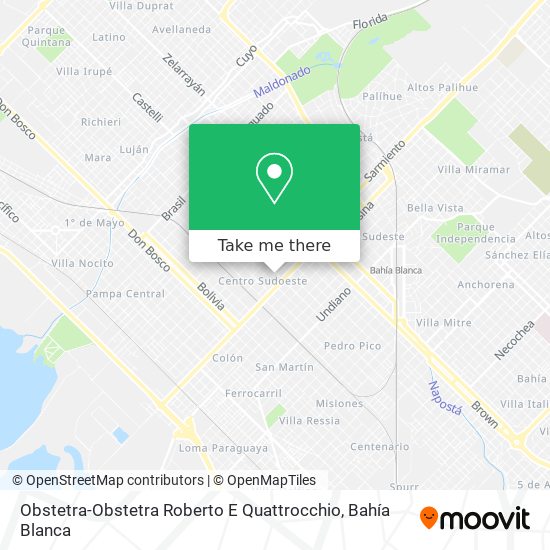 Obstetra-Obstetra Roberto E Quattrocchio map