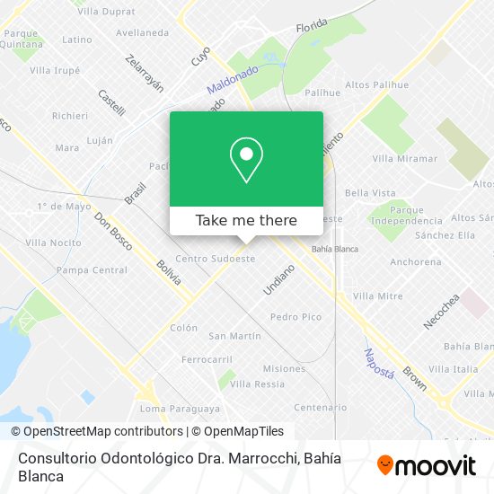 Consultorio Odontológico Dra. Marrocchi map