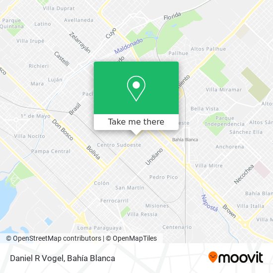 Daniel R Vogel map
