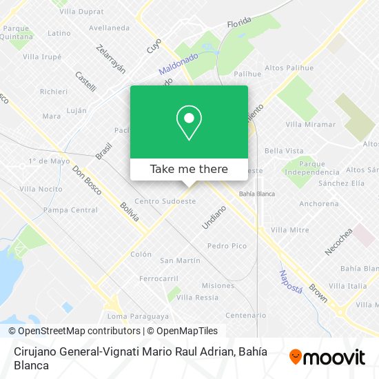 Mapa de Cirujano General-Vignati Mario Raul Adrian