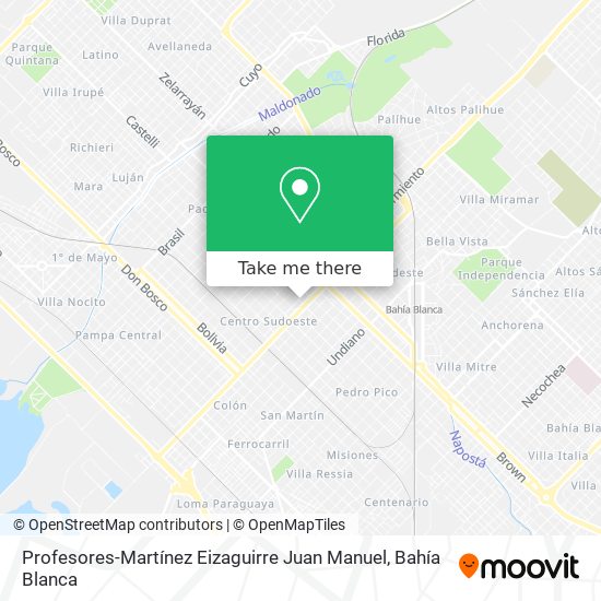 Mapa de Profesores-Martínez Eizaguirre Juan Manuel