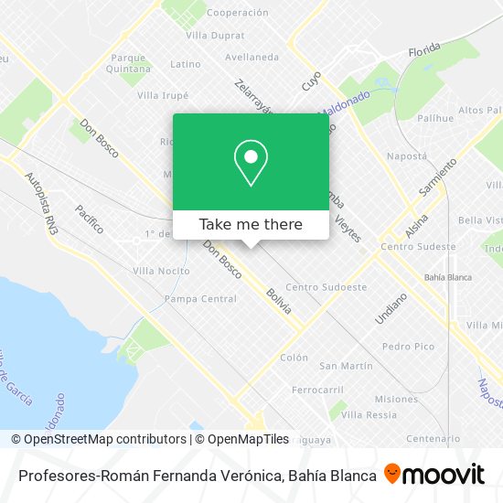 Profesores-Román Fernanda Verónica map